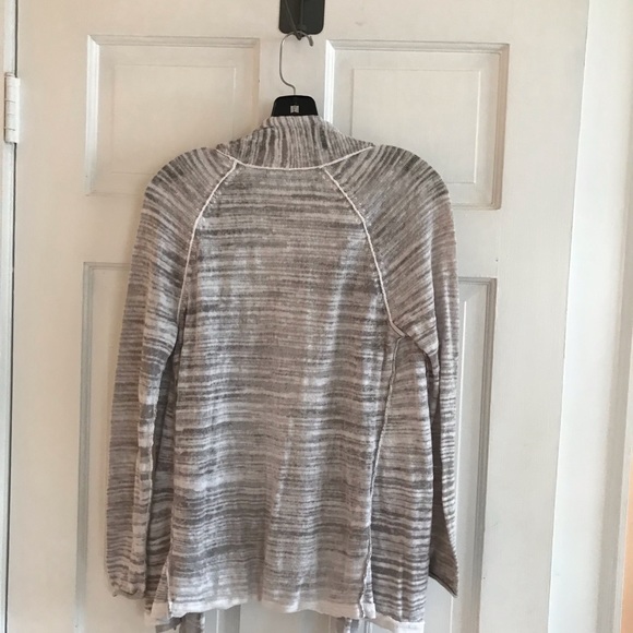 Nic + Zoe gray and white cardigan - Picture 3 of 7